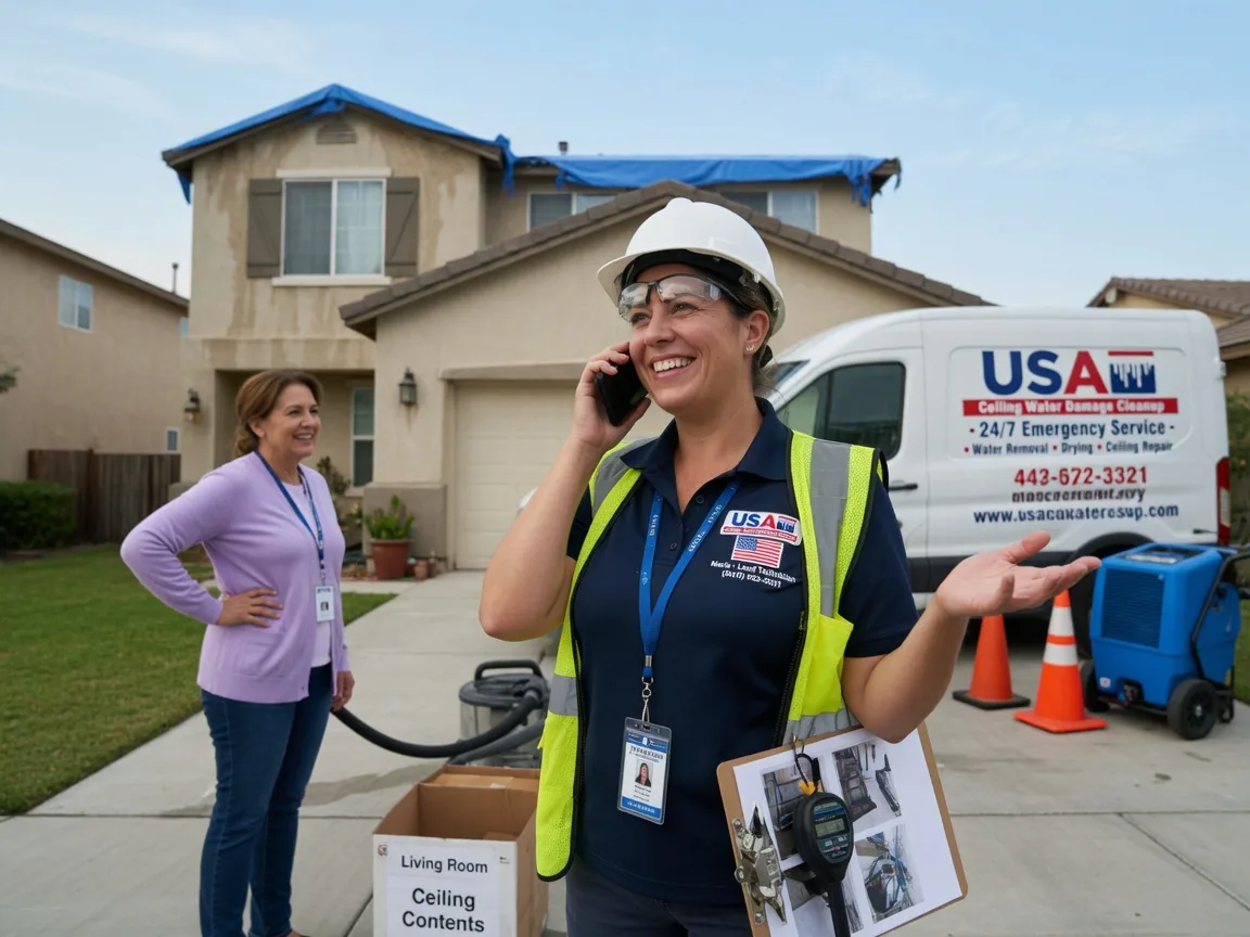 Ceiling Water Damage Restoration Mandaree, ND FAQs